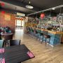 EyeEats bar with hanging lanterns