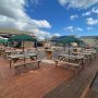 EyeEats beer garden wide view